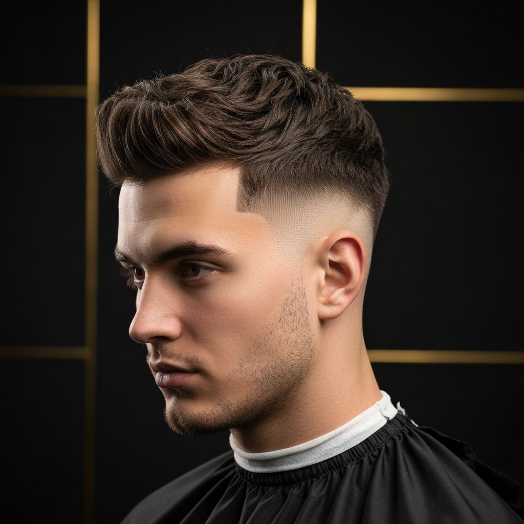 Corte texturizado moderno